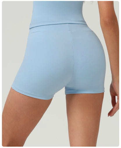 Hot pants with drawstring
