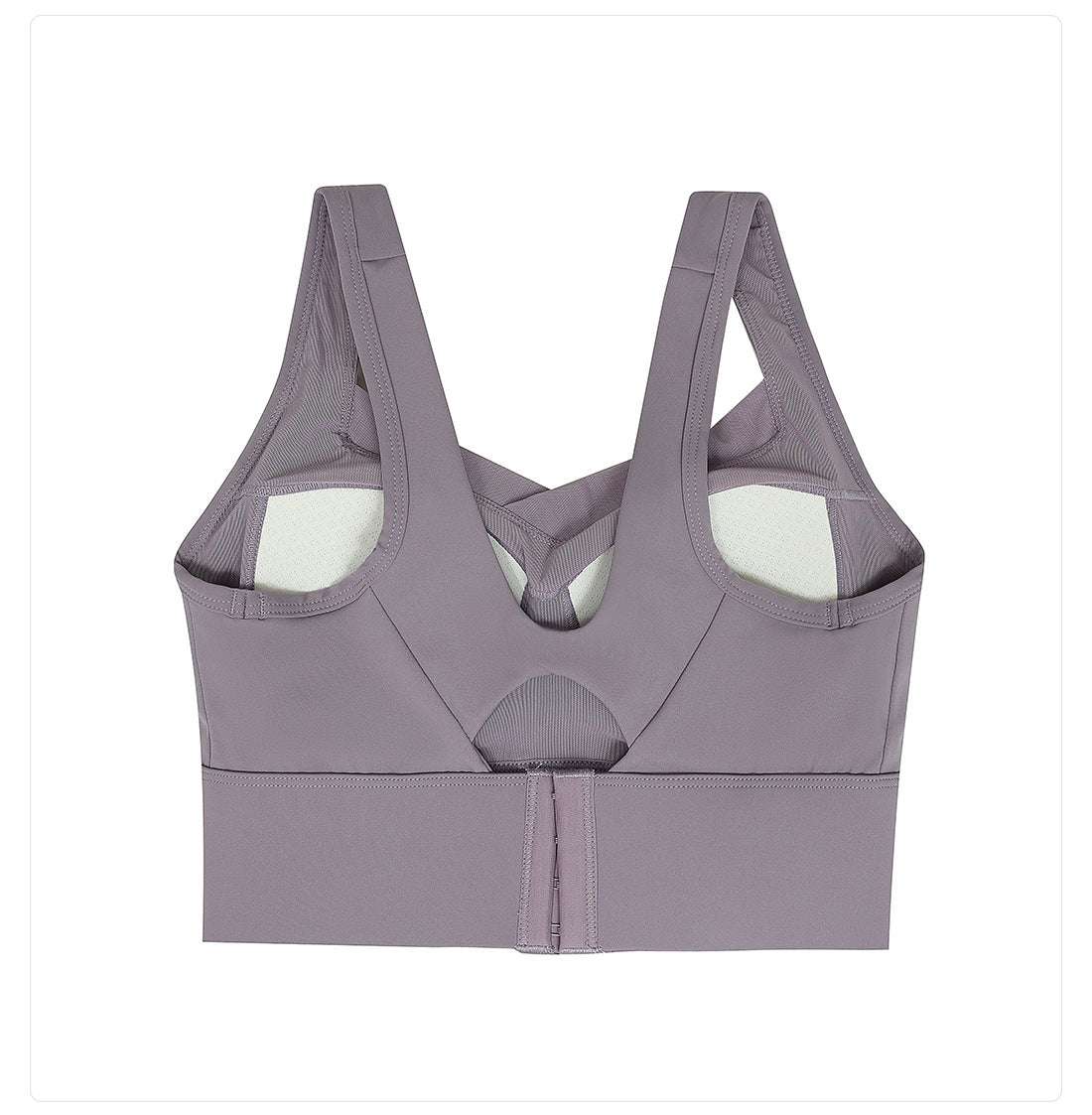 Cut out back sports bra