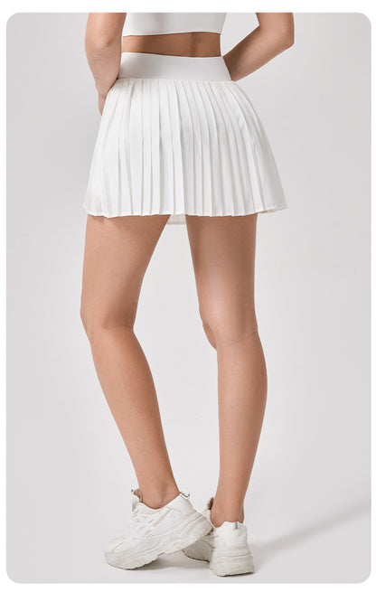 Pleated skort
