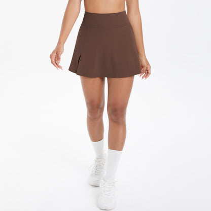 High waist tennis skort