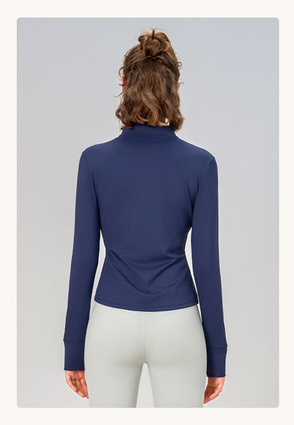 Zip front jacket