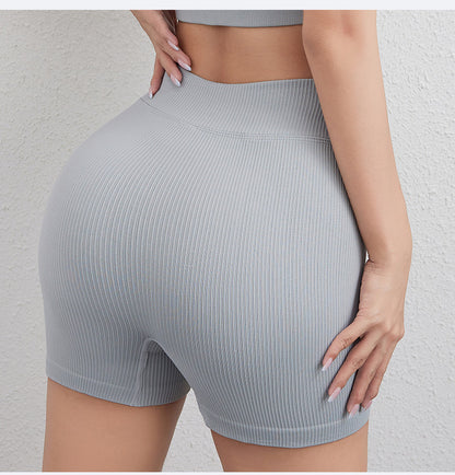 Ribbed V waist hot pants