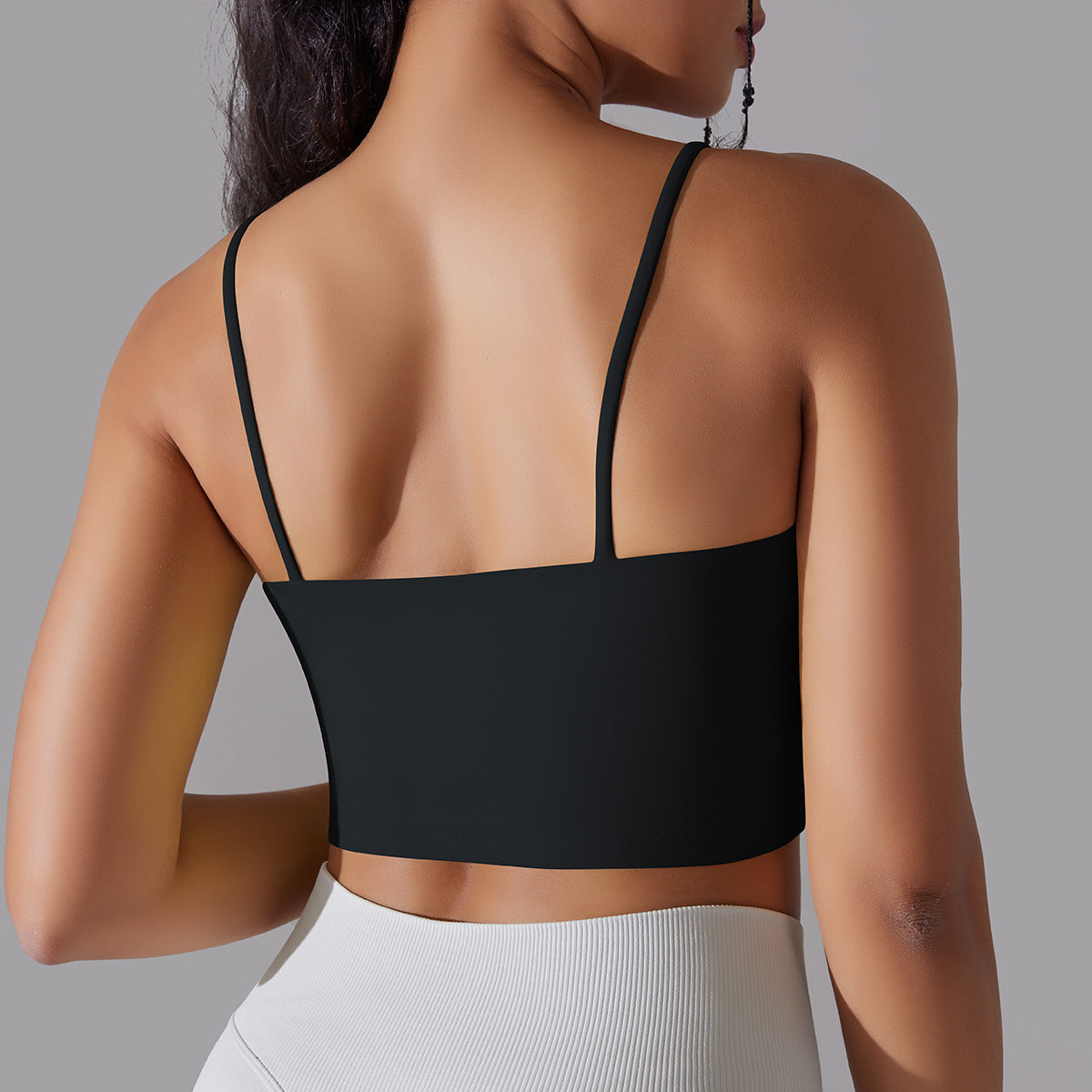 Seamless medium support sports bra
