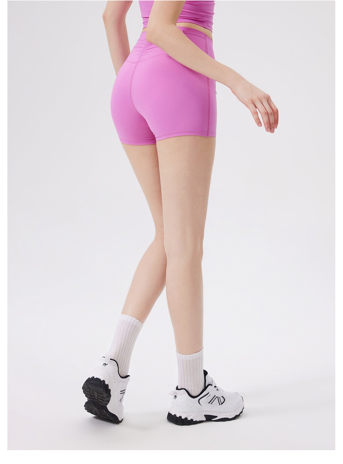 High waist hot pants