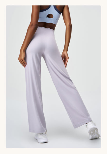 Straight leg trousers