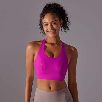 T back high support sports bra
