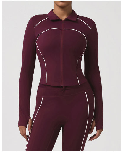 Slim-Fit Running Jacket