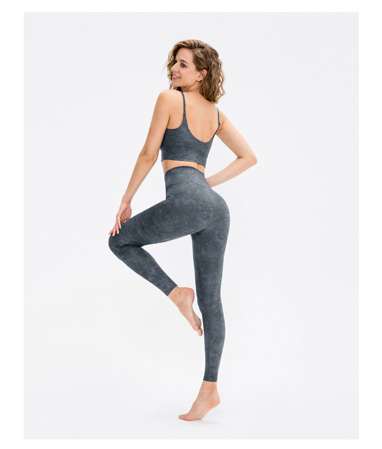 Printed medium support bra