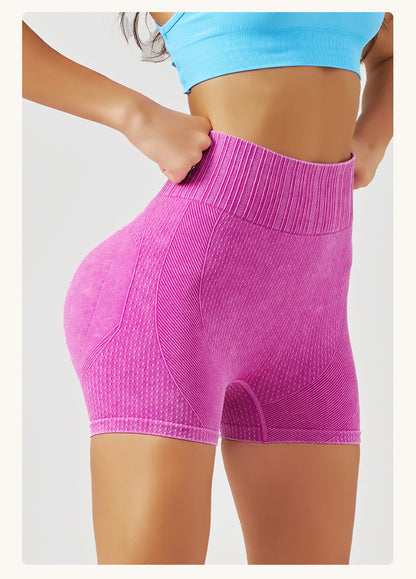 Ribbed hot pants