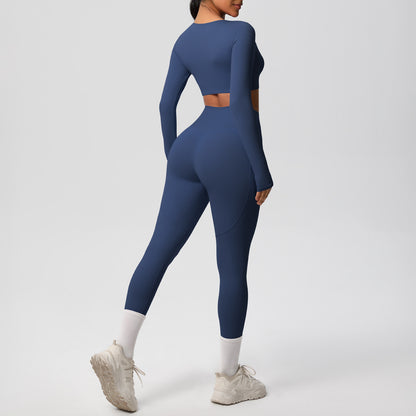 Brushed  Two Piece fitness set