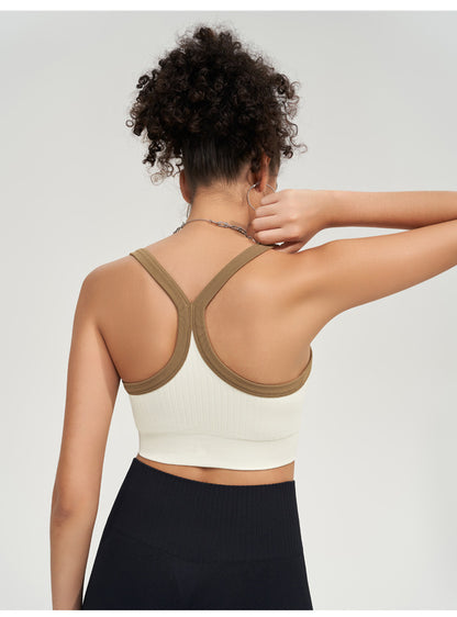 Rib sports bra