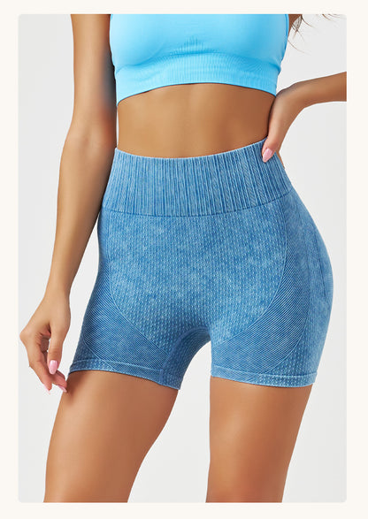 Ribbed hot pants