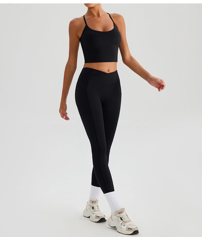 V waist leggings