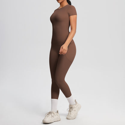 Matching top and leggings set