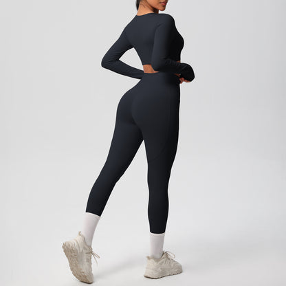 Brushed  Two Piece fitness set