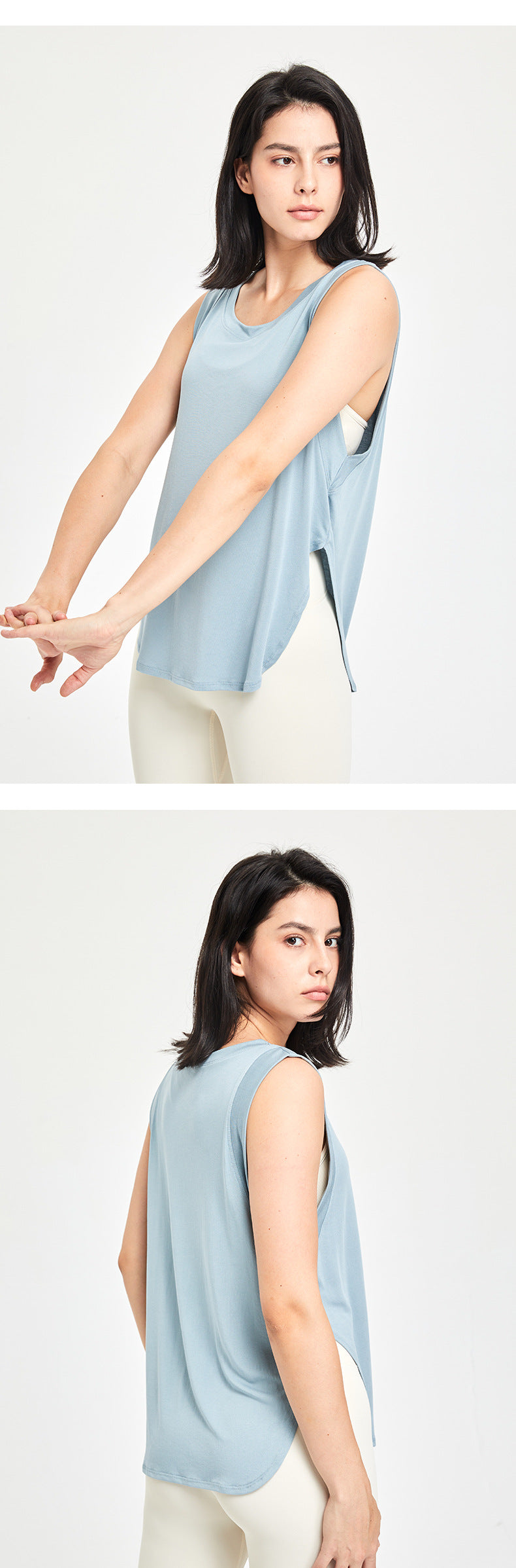 Loose fit vest