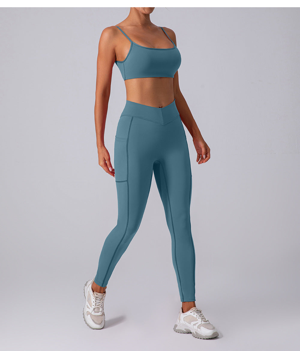 Quick dry sports bra