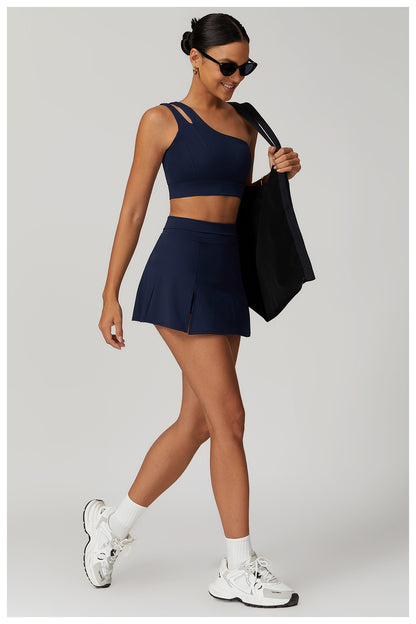 Sports bra and skirt set