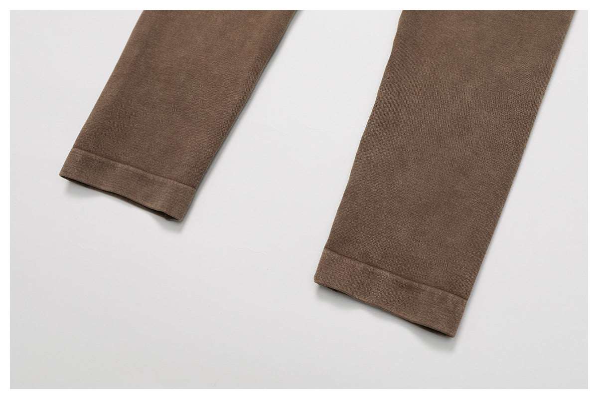 Stone washed leggings