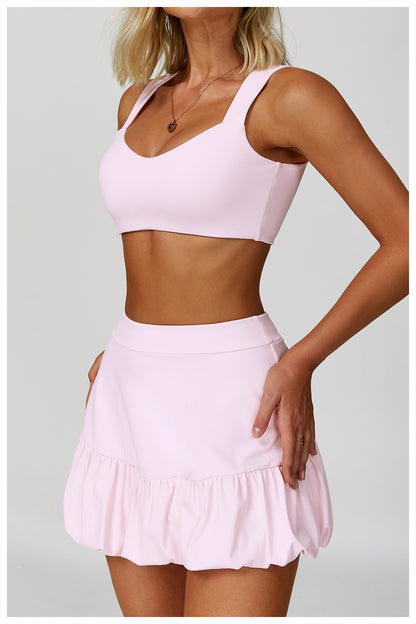 Seamless sports bra