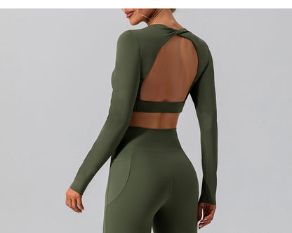 Seamless cropped top