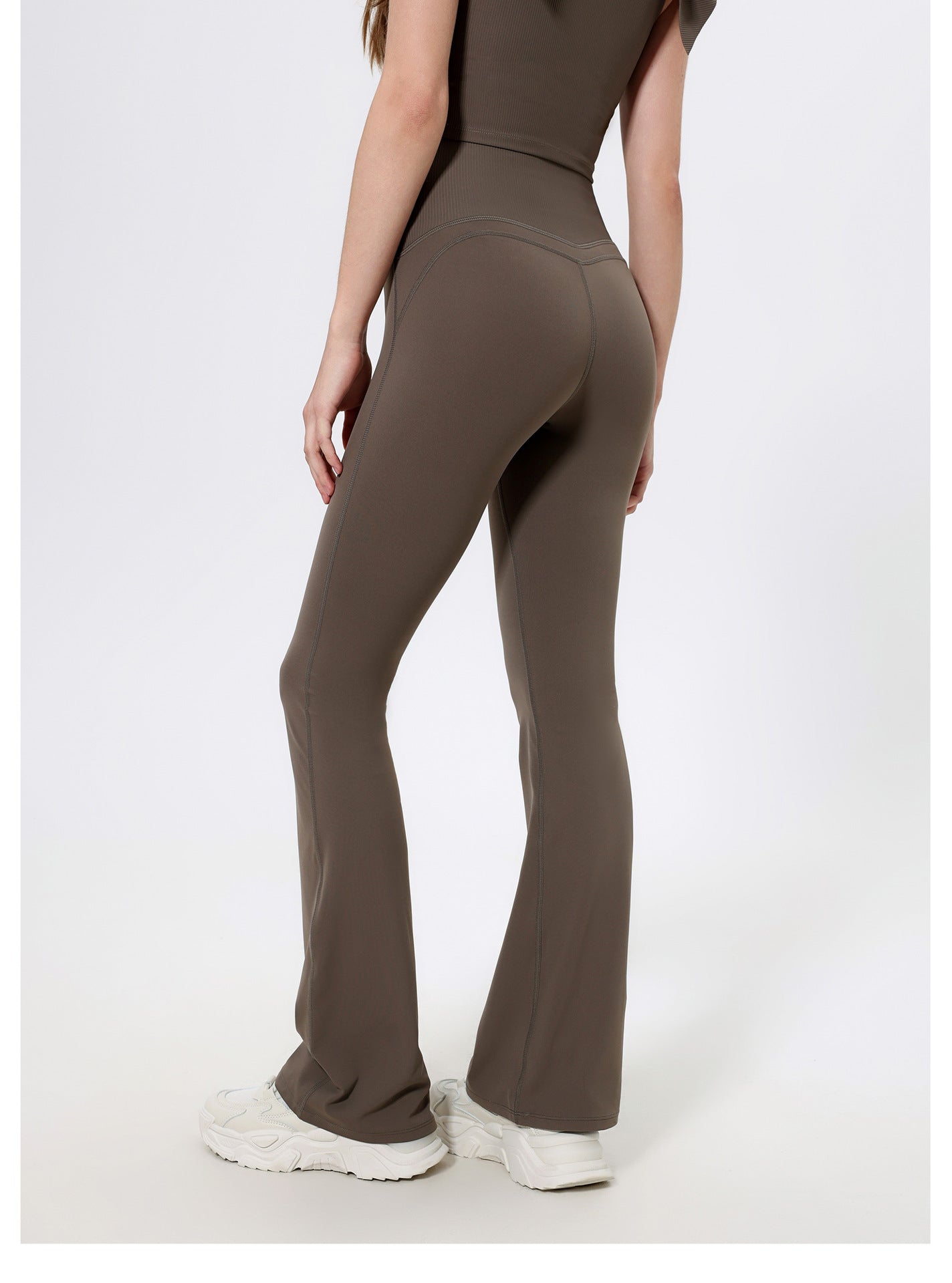 High waist trousers