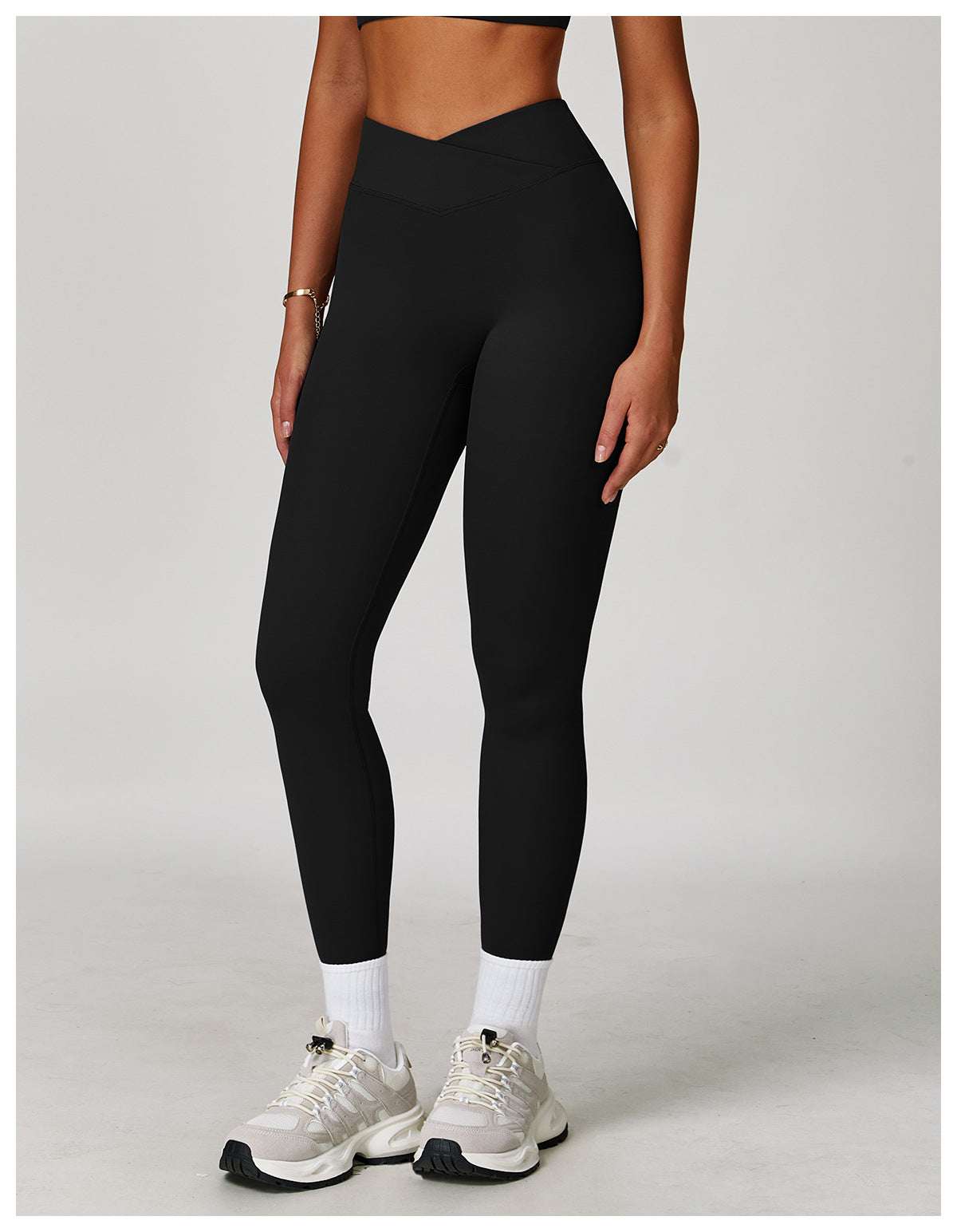 V waist leggings