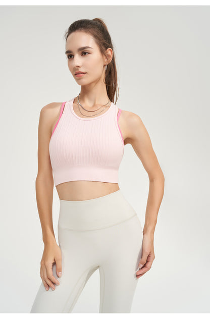 Two colour sports bra