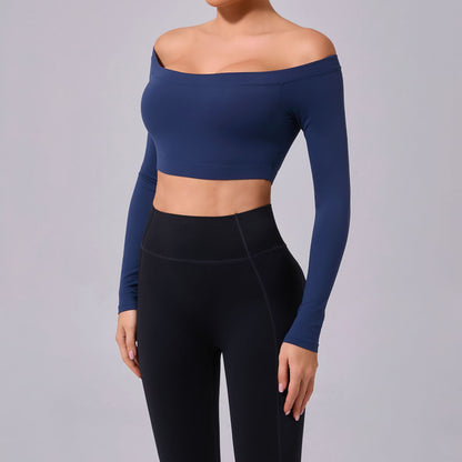 Off shoulder full sleeve top