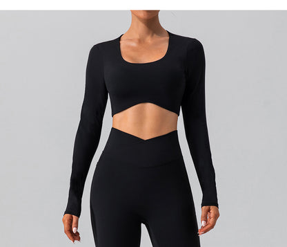 Seamless cropped top