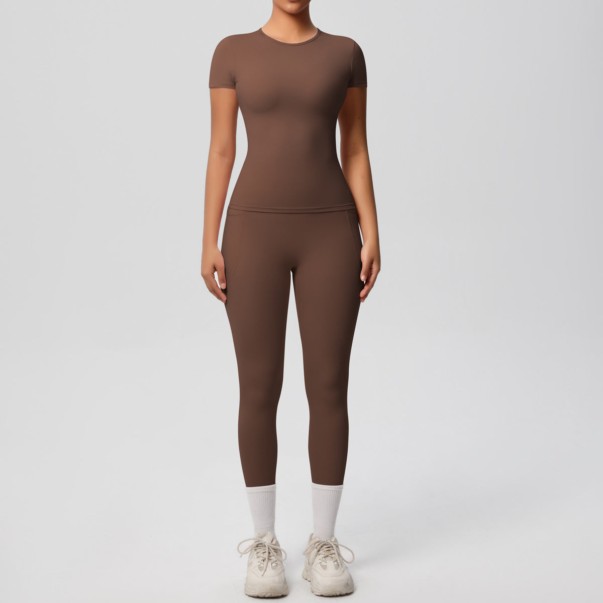 Matching top and leggings set