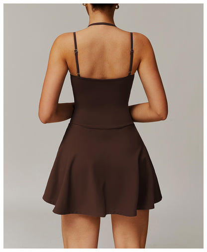 Padded fitness dress