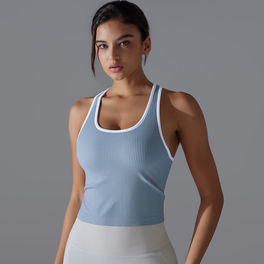 Contrast detail vest