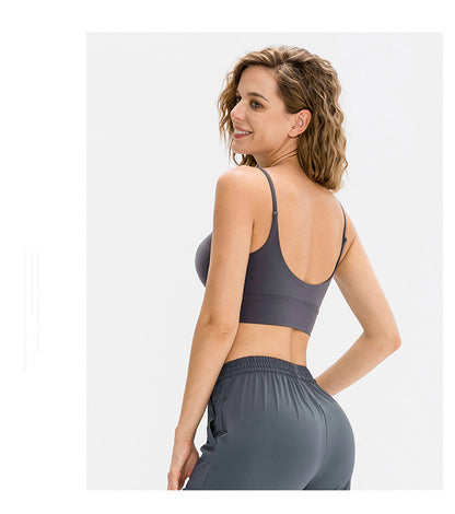 Quick dry medium support sports bra