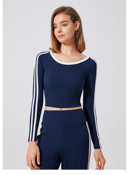 Cropped full sleeve top