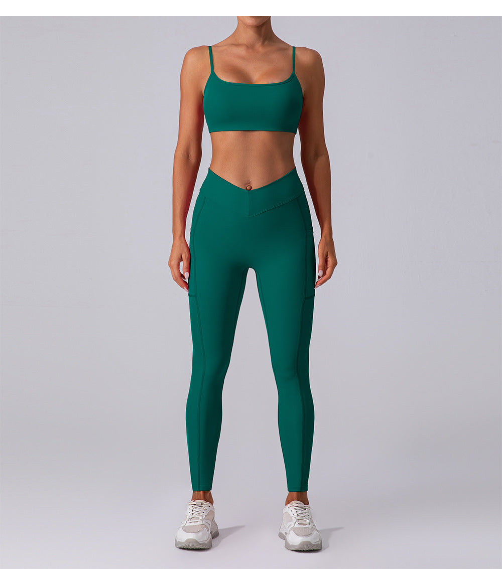 Quick dry sports bra