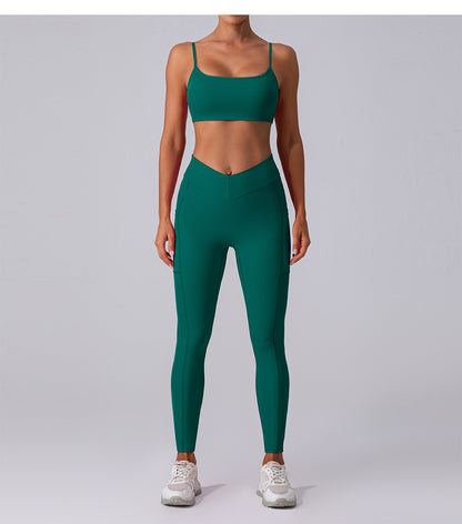 Quick dry sports bra