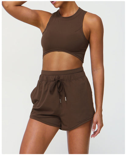 Running shorts with pockets