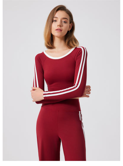 Cropped full sleeve top