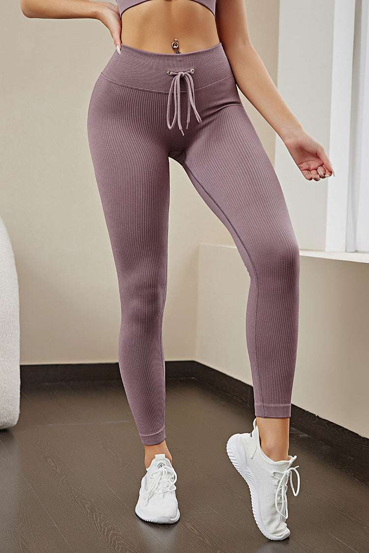 Solid Color Seamless Sports Yoga Suit Long Sleeved T shirt Popular Moisture Wicking Running Fitness Clothes Women