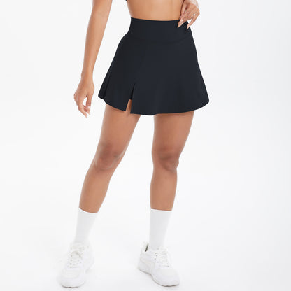 High waist tennis skort