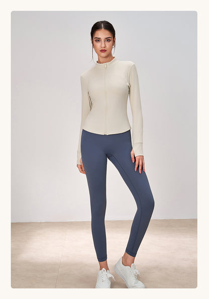 Zip front jacket
