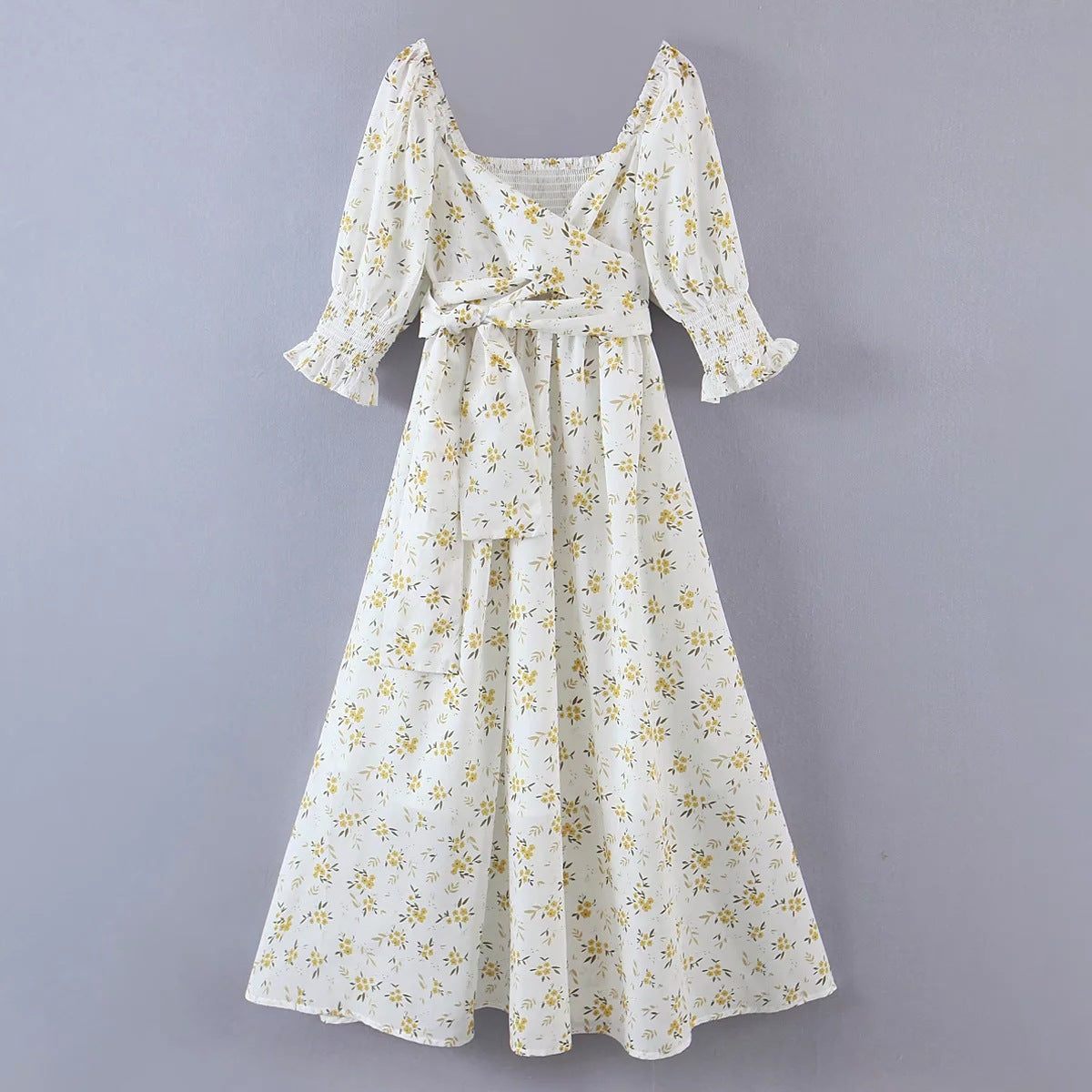 Printed maxi dress
