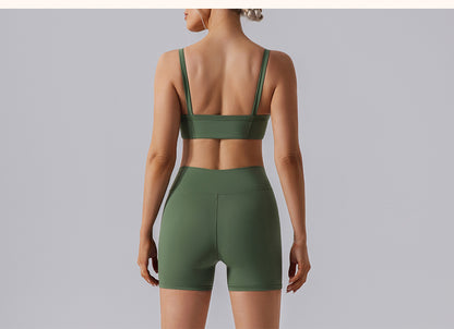 Quick dry sports bra