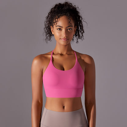 Seamless padded bra