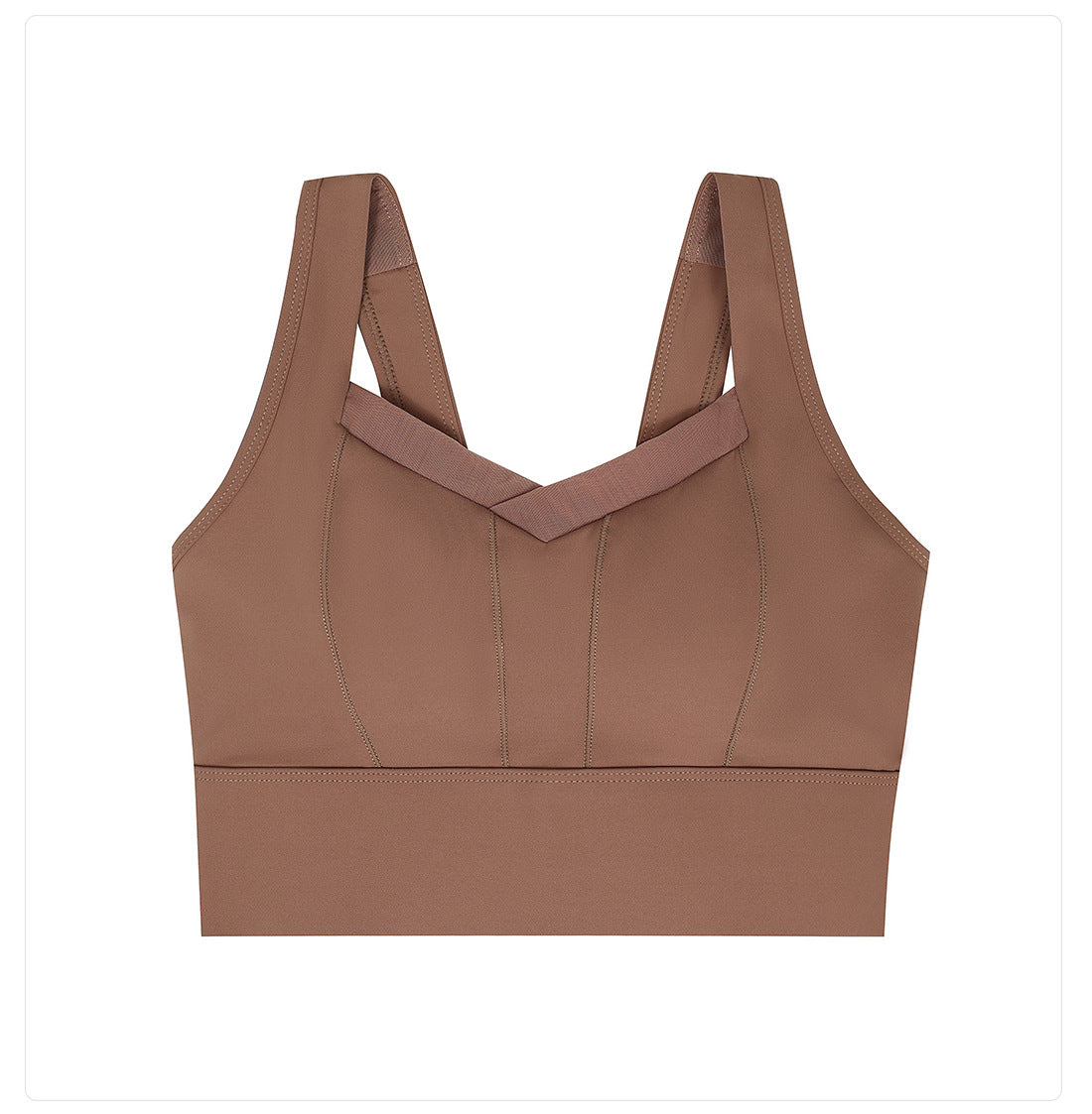 Cut out back sports bra
