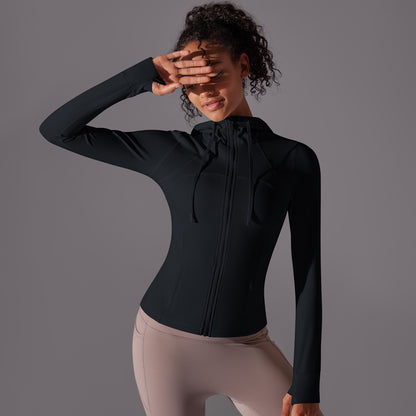 Breathable running hoodie