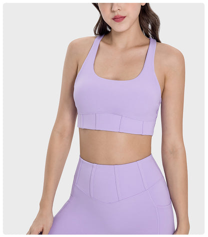 High strength padded bra