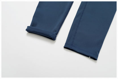 Contrast piping leggings