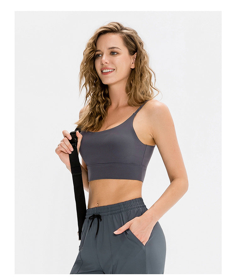 Quick dry medium support sports bra